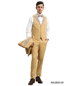 Tazio 4 Piece Crystal Suit / Tuxedo