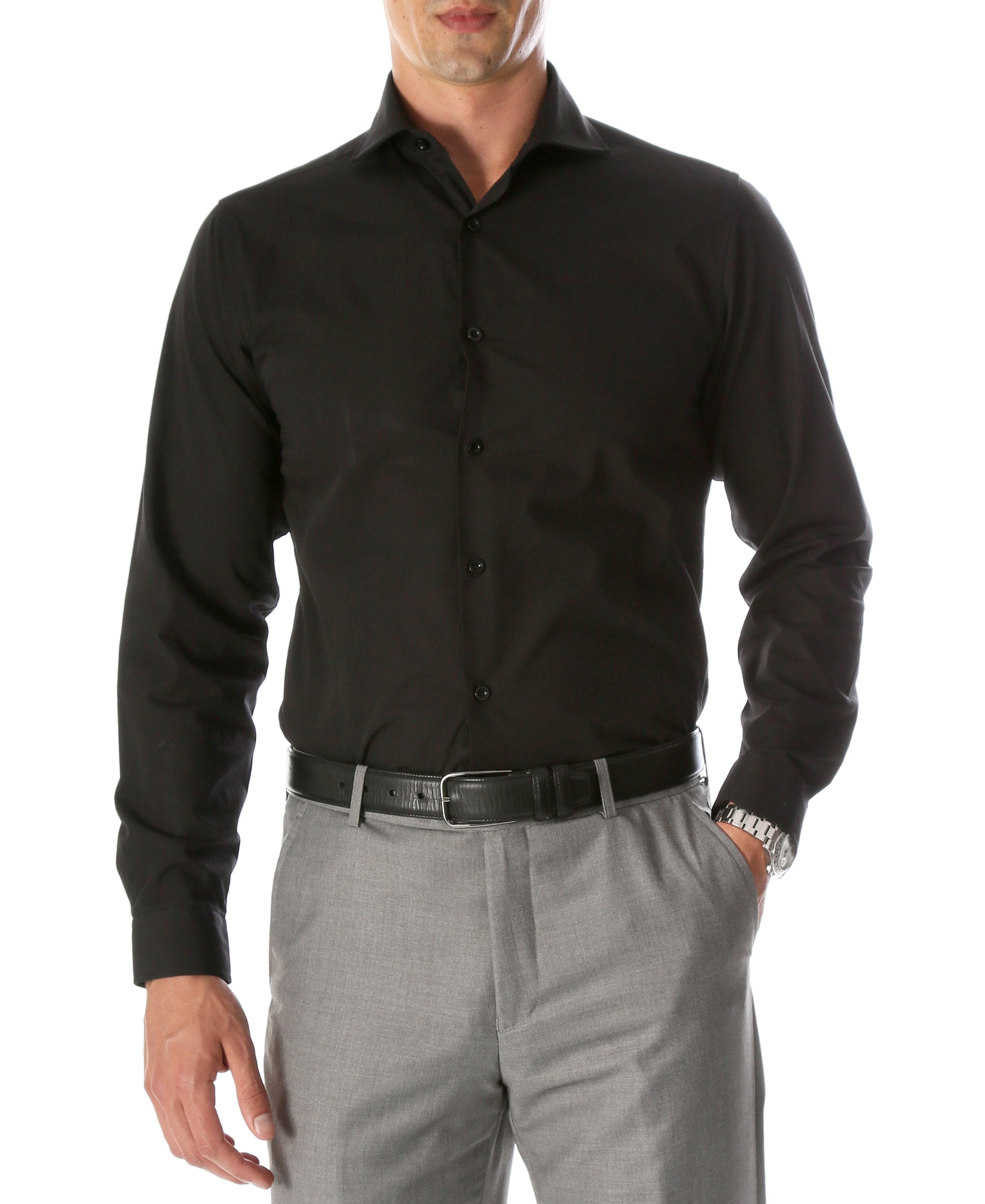 daniel ellissa dress shirts Solid White Cotton Blend Shirt The set comes with the shirt Daniel Ellissa DS3001 Orange Convertible