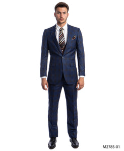 Navy/Blue Suit For Men Formal Suits For All Ocassions