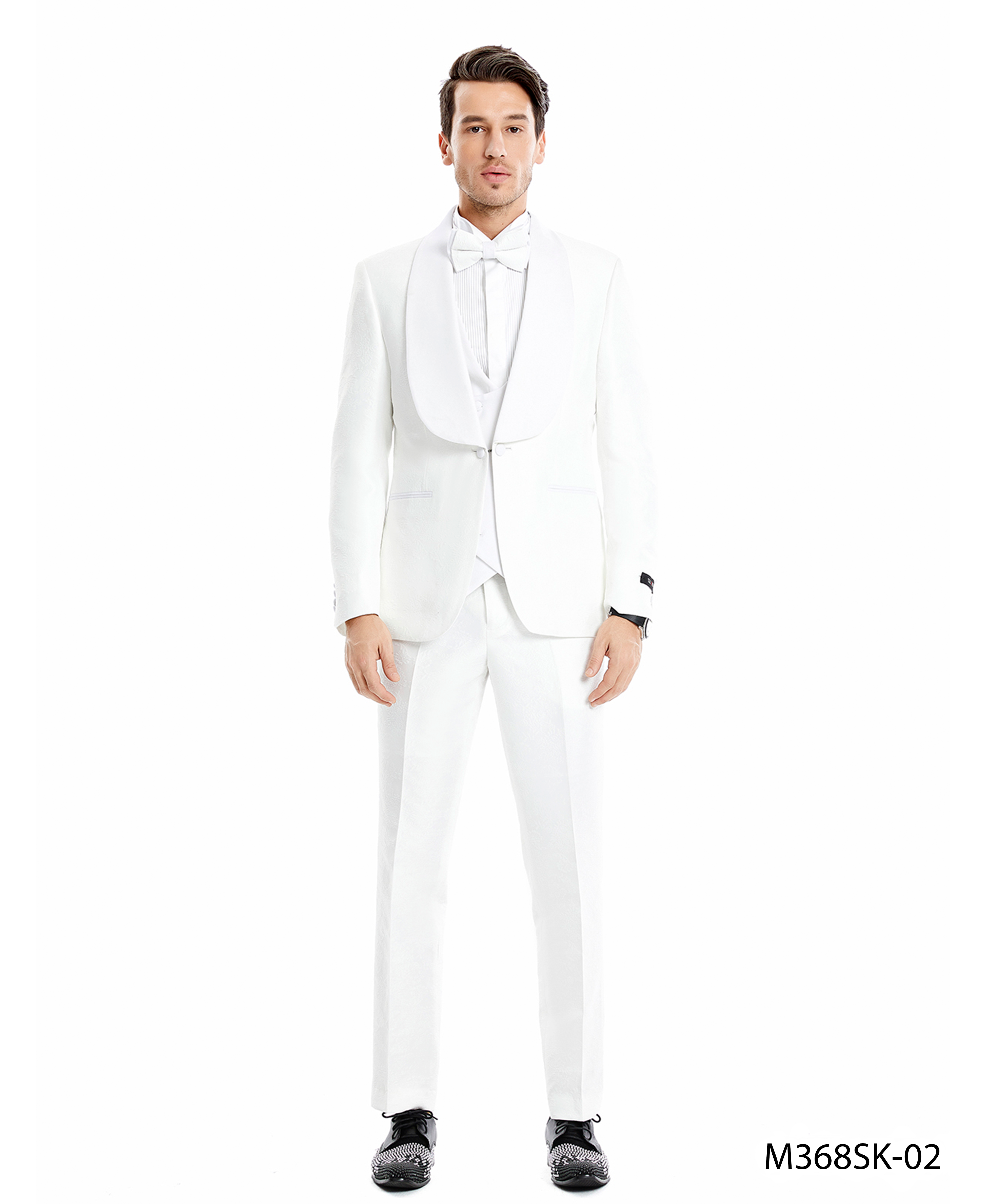 White  Mens-suit