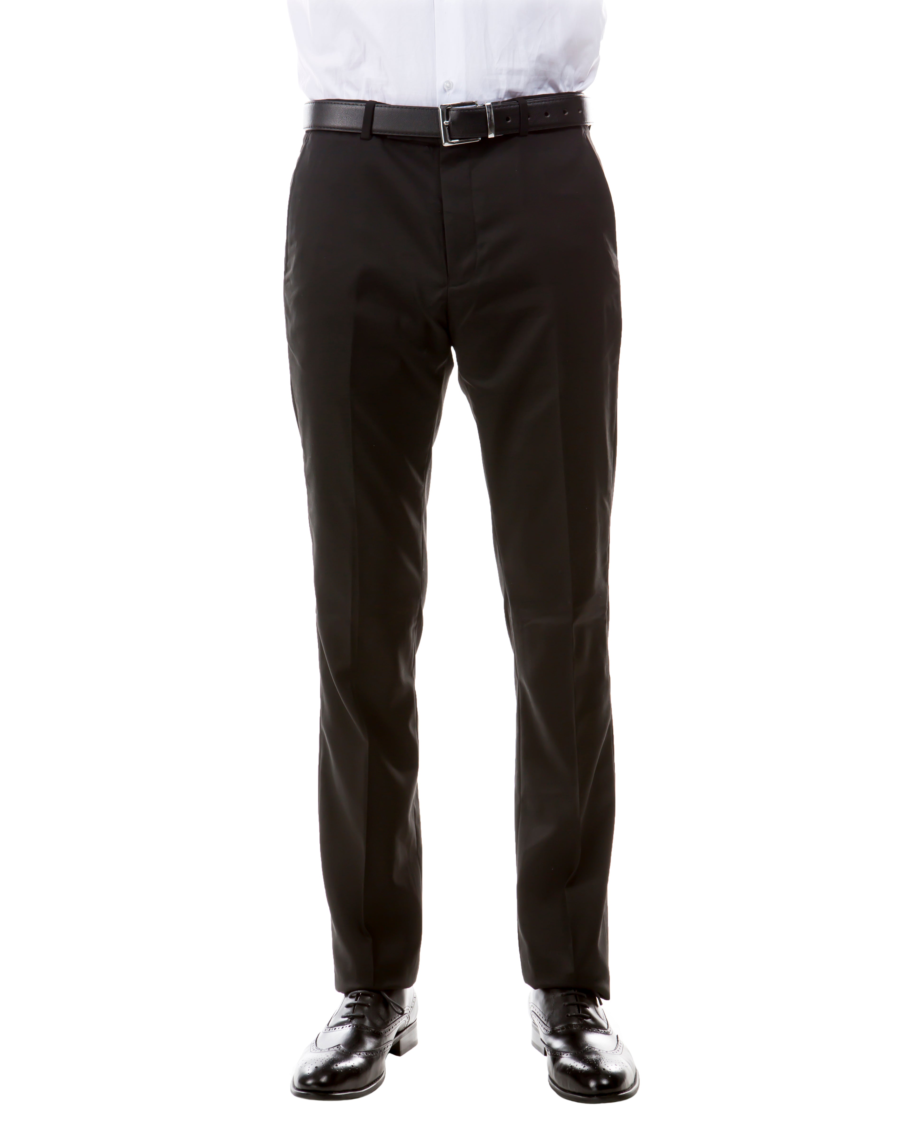 Black Zegarie Suit Separates Solid Men's Pants For Men MP346-01