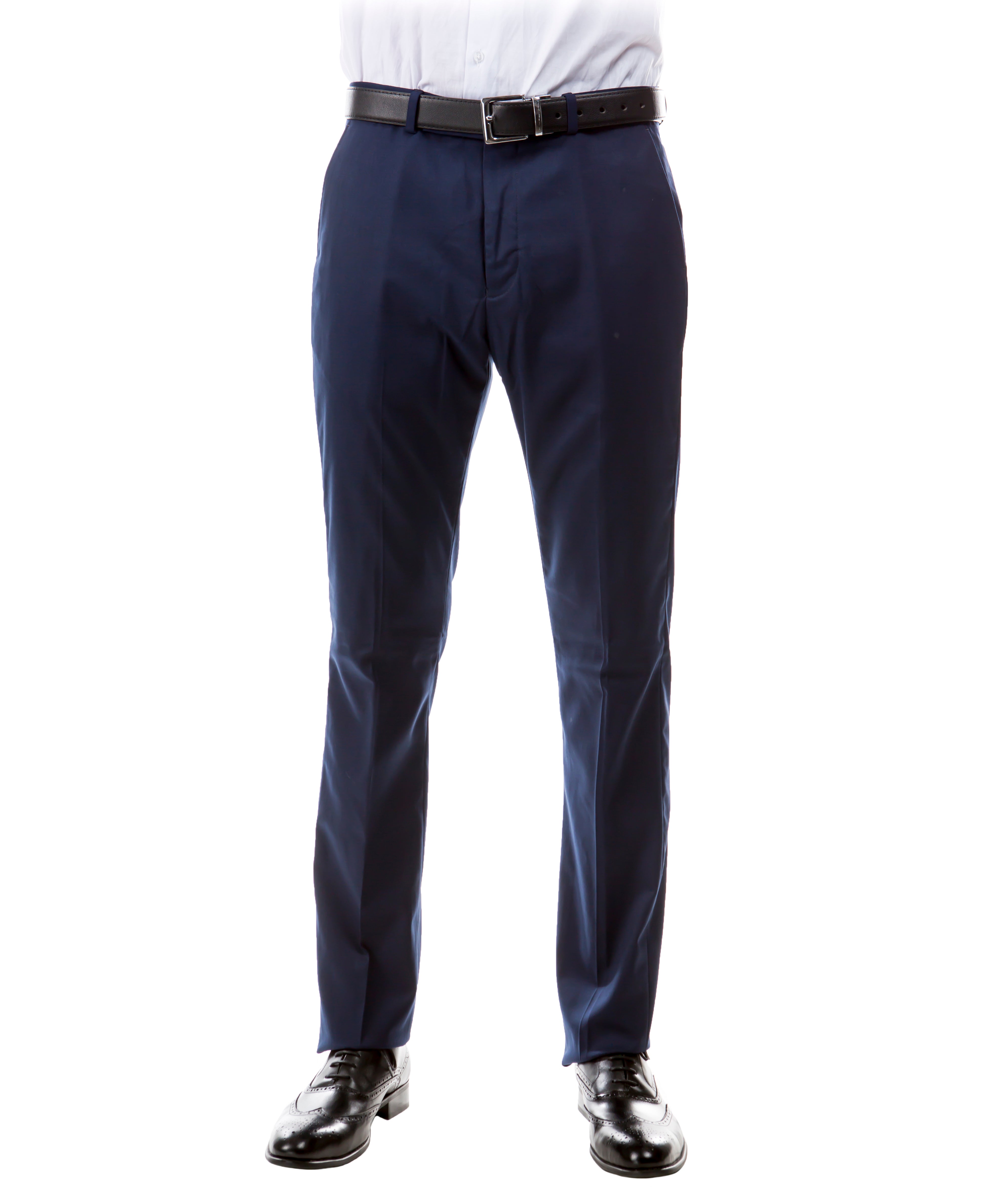 Navy Zegarie Suit Separates Solid Men's Pants MP346-02